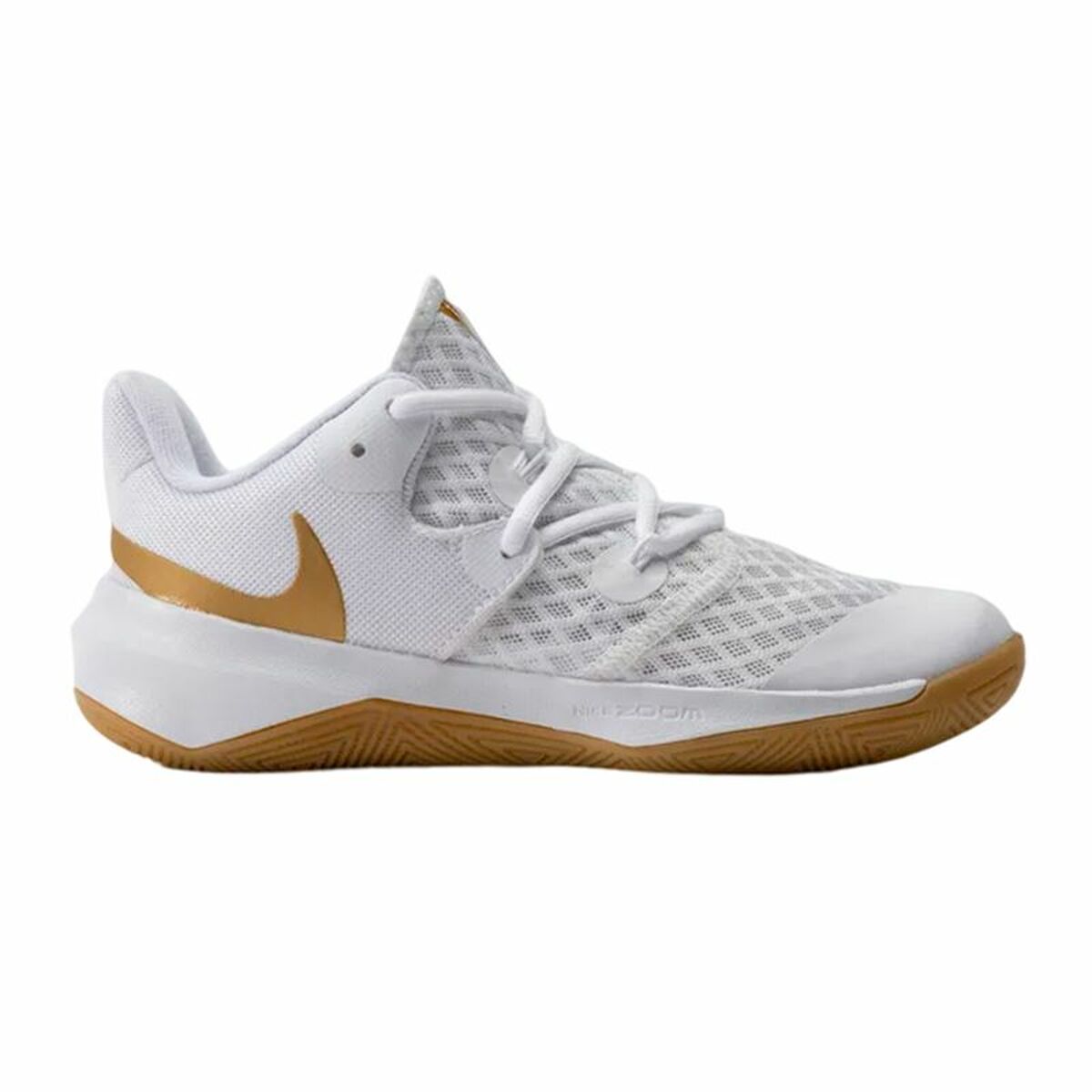 Basketball Shoes for Adults Nike Zoom Hyper Speed Court White-0