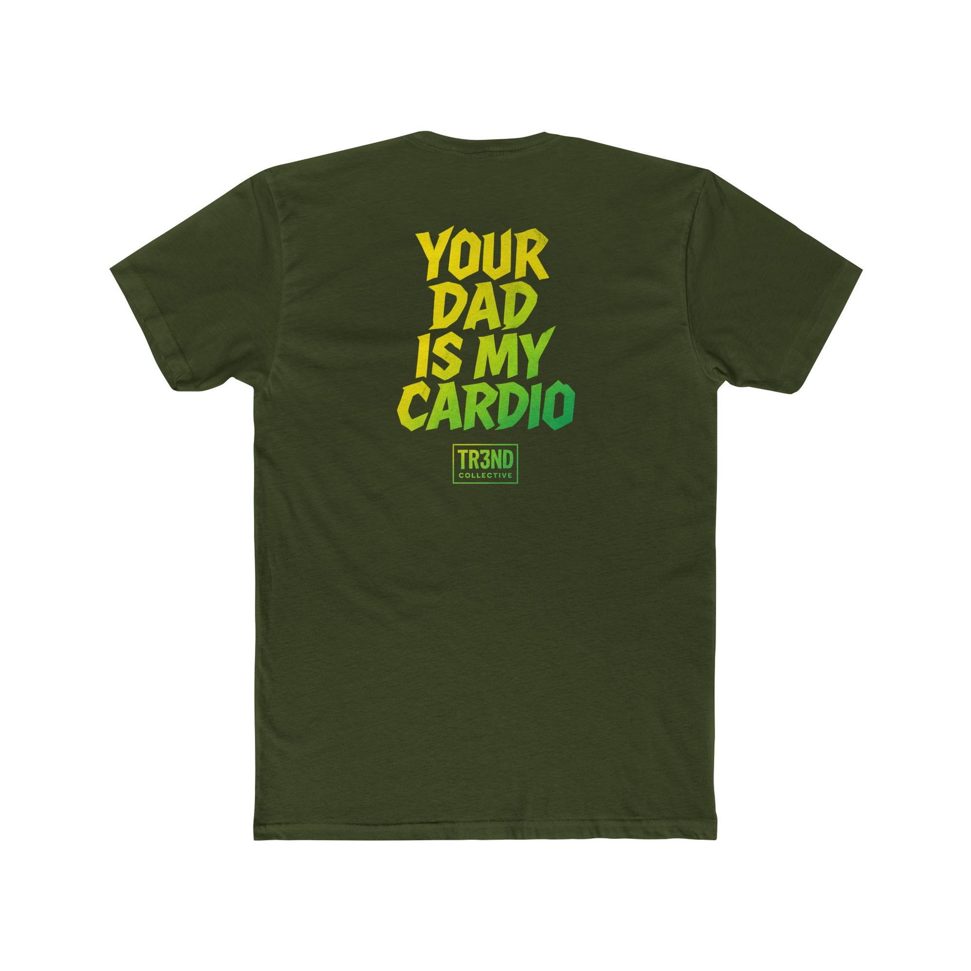Funny Dad Tee, Unisex Cotton Crew Tee, Father's Day Gift, Gym Motivation Shirt, Casual Wear, Humor Apparel