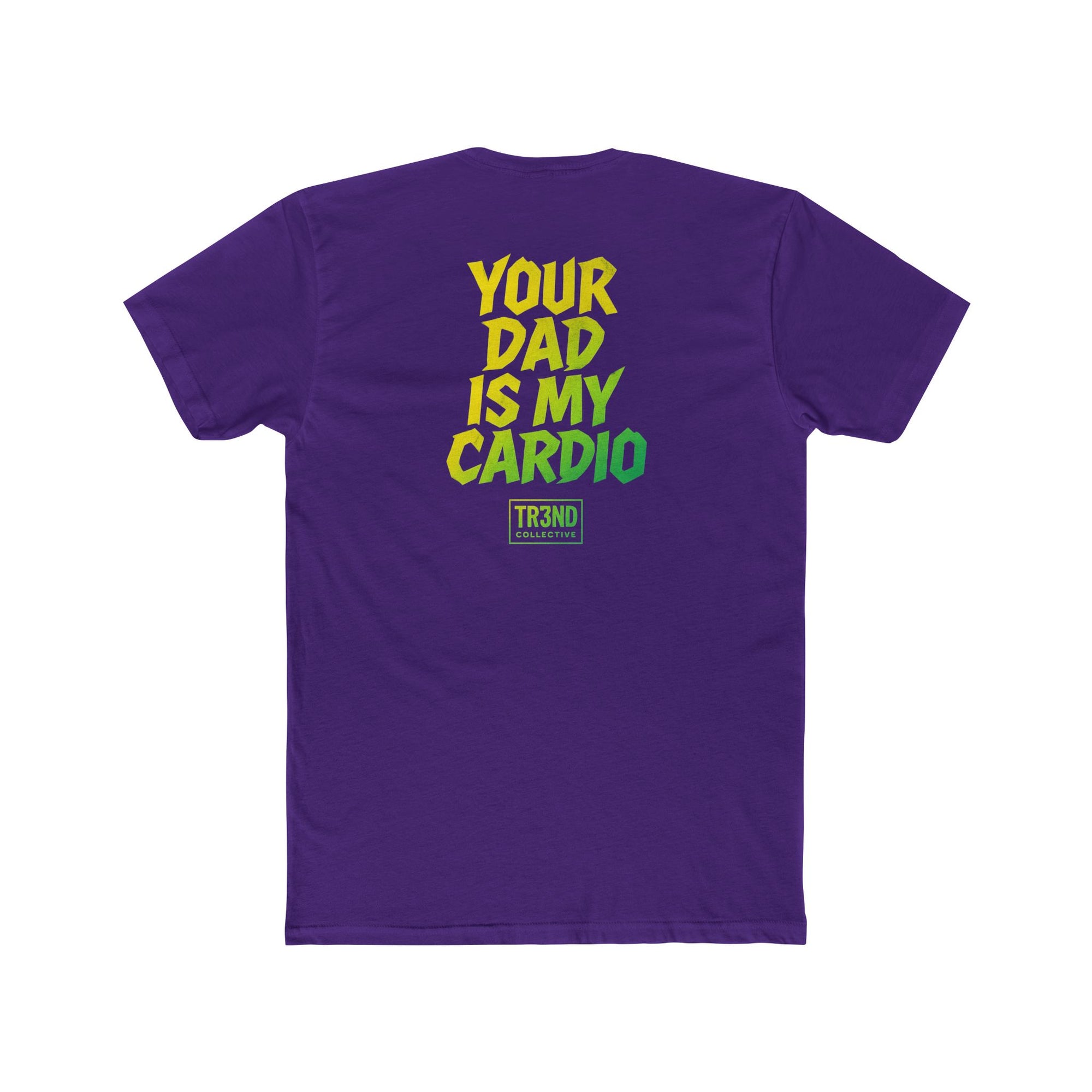 Funny Dad Tee, Unisex Cotton Crew Tee, Father's Day Gift, Gym Motivation Shirt, Casual Wear, Humor Apparel