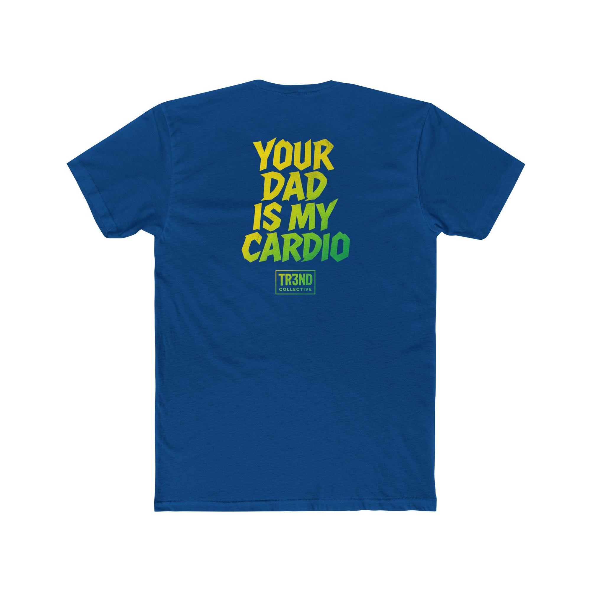 Funny Dad Tee, Unisex Cotton Crew Tee, Father's Day Gift, Gym Motivation Shirt, Casual Wear, Humor Apparel