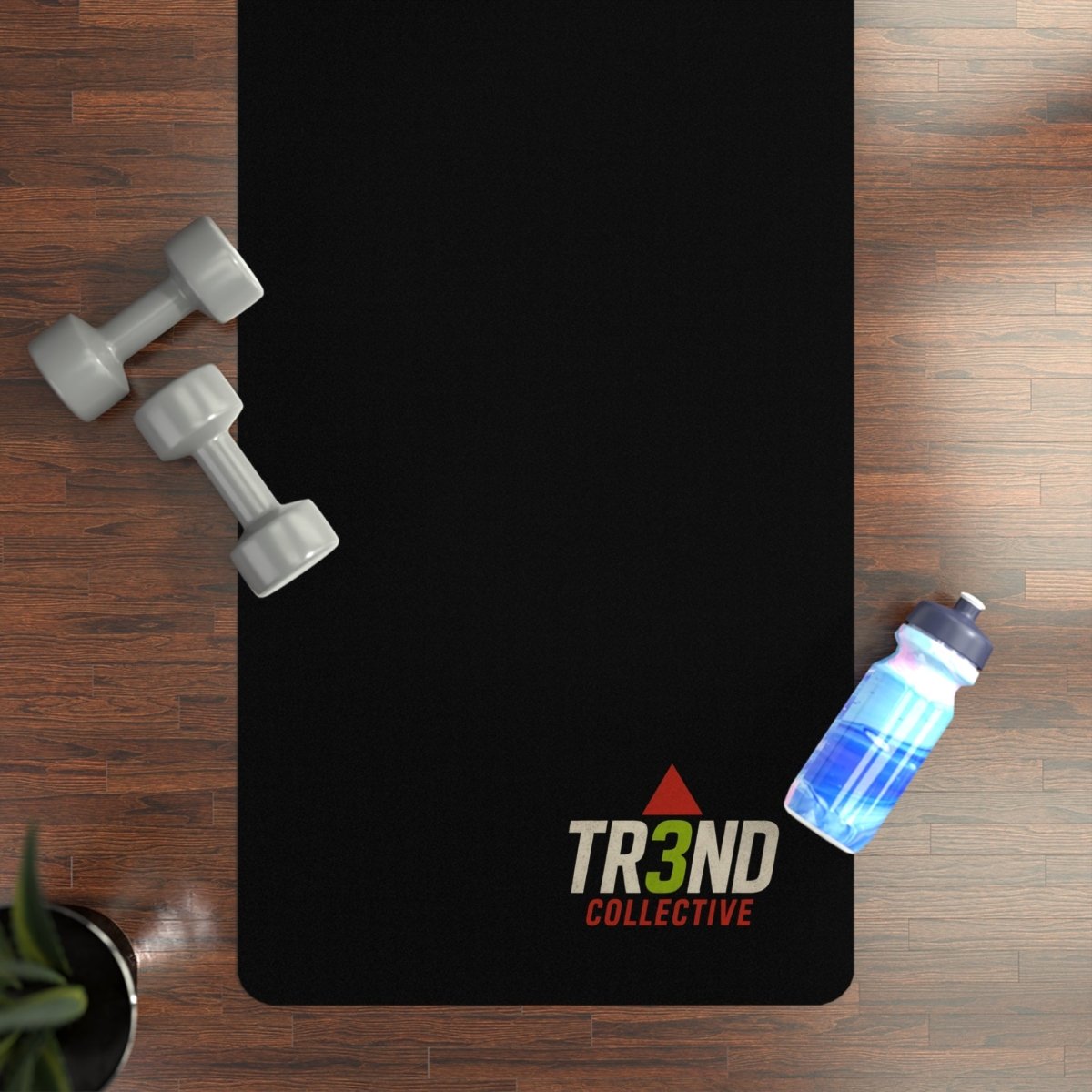 Non - Slip Rubber Yoga Mat | Ideal for Yoga, Pilates, Fitness, Home Workouts, Gifts for Yoga Enthusiasts - TR3ND COLLECTIVE