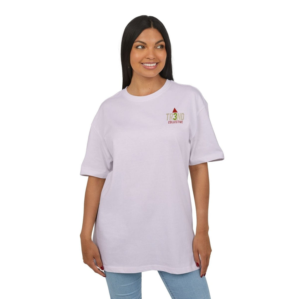 Stylish Oversized Tee with Motivational Quote, Unisex Casual Shirt, Workout Apparel, Trendy Streetwear, Gift for Fitness Lovers - TR3ND COLLECTIVE