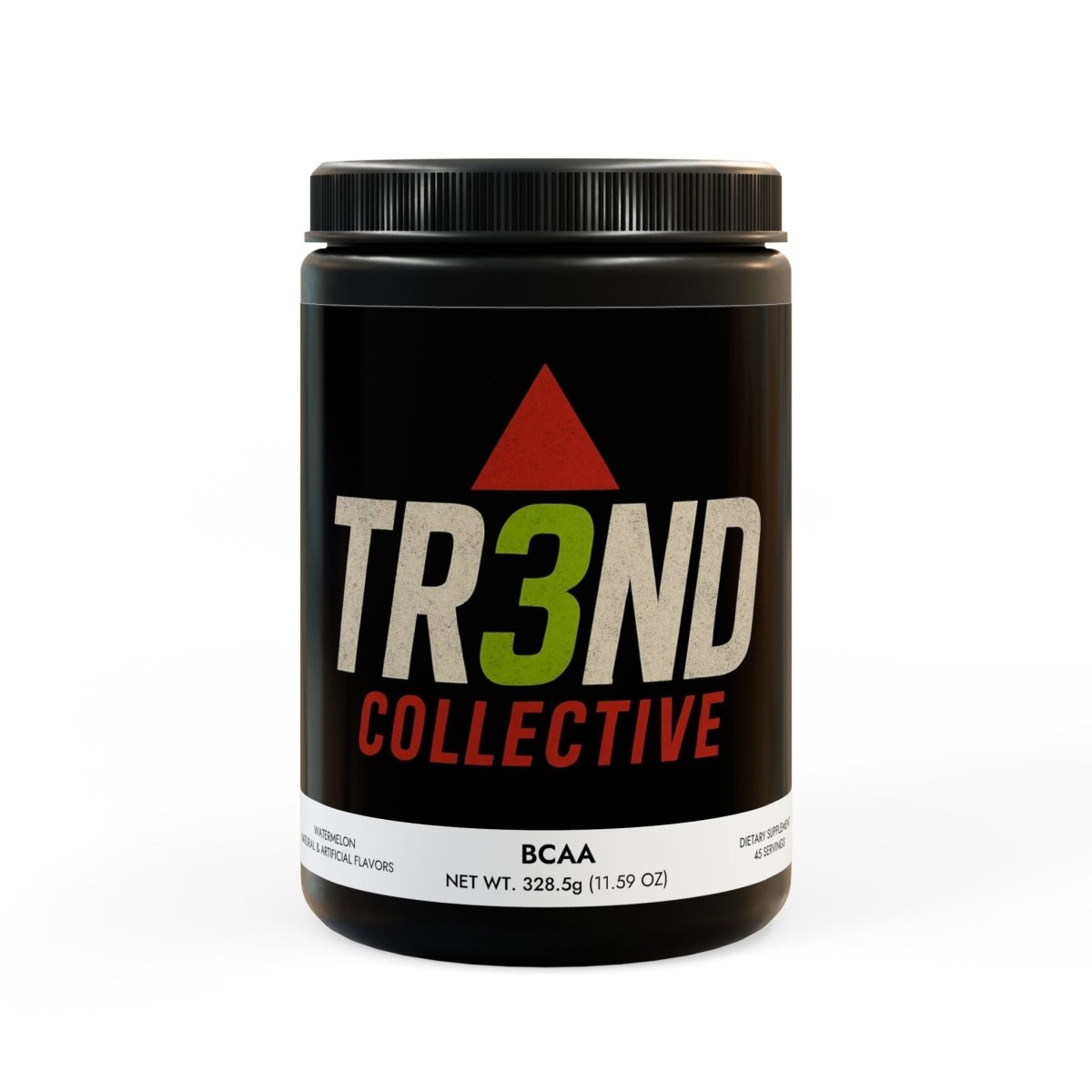 TR3ND BCAA Supplement, Watermelon (325g, 11.46oz, 45 servings) - TR3ND COLLECTIVE
