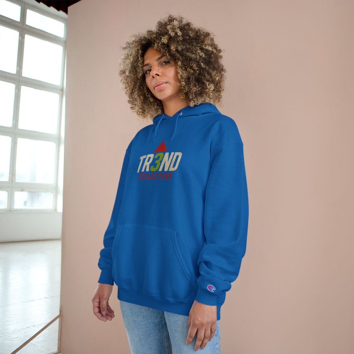 TR3ND Champion Fitness Hoodie with logo Design - TR3ND COLLECTIVE