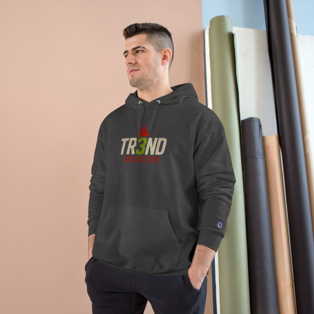 TR3ND Champion Fitness Hoodie with logo Design - TR3ND COLLECTIVE