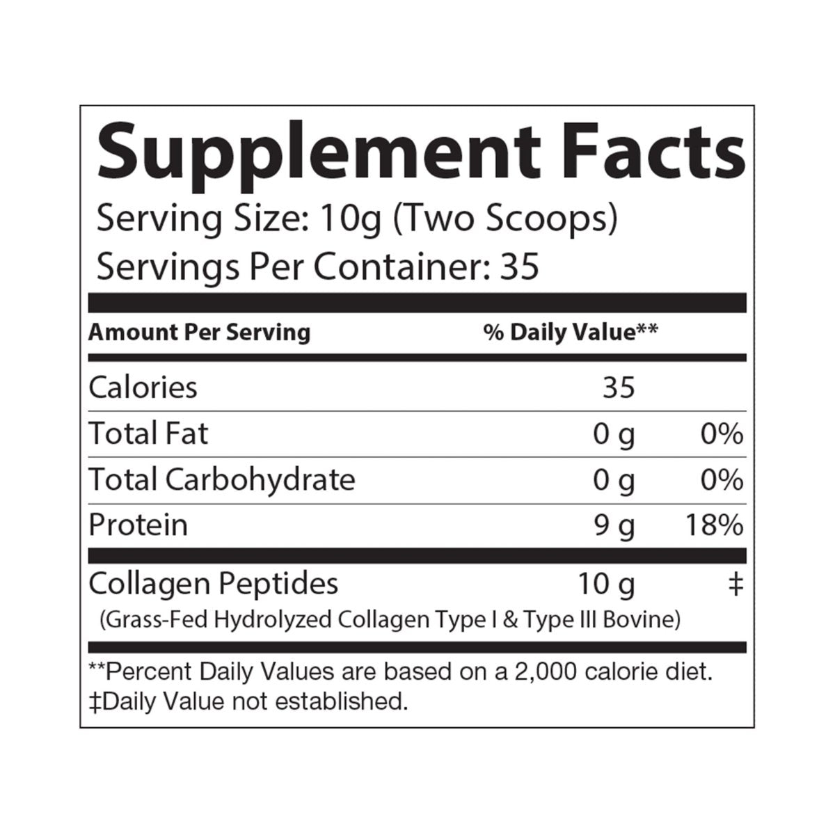 TR3ND Collagen Peptides Type I & III Supplement (350g, 12.3oz) - TR3ND COLLECTIVE