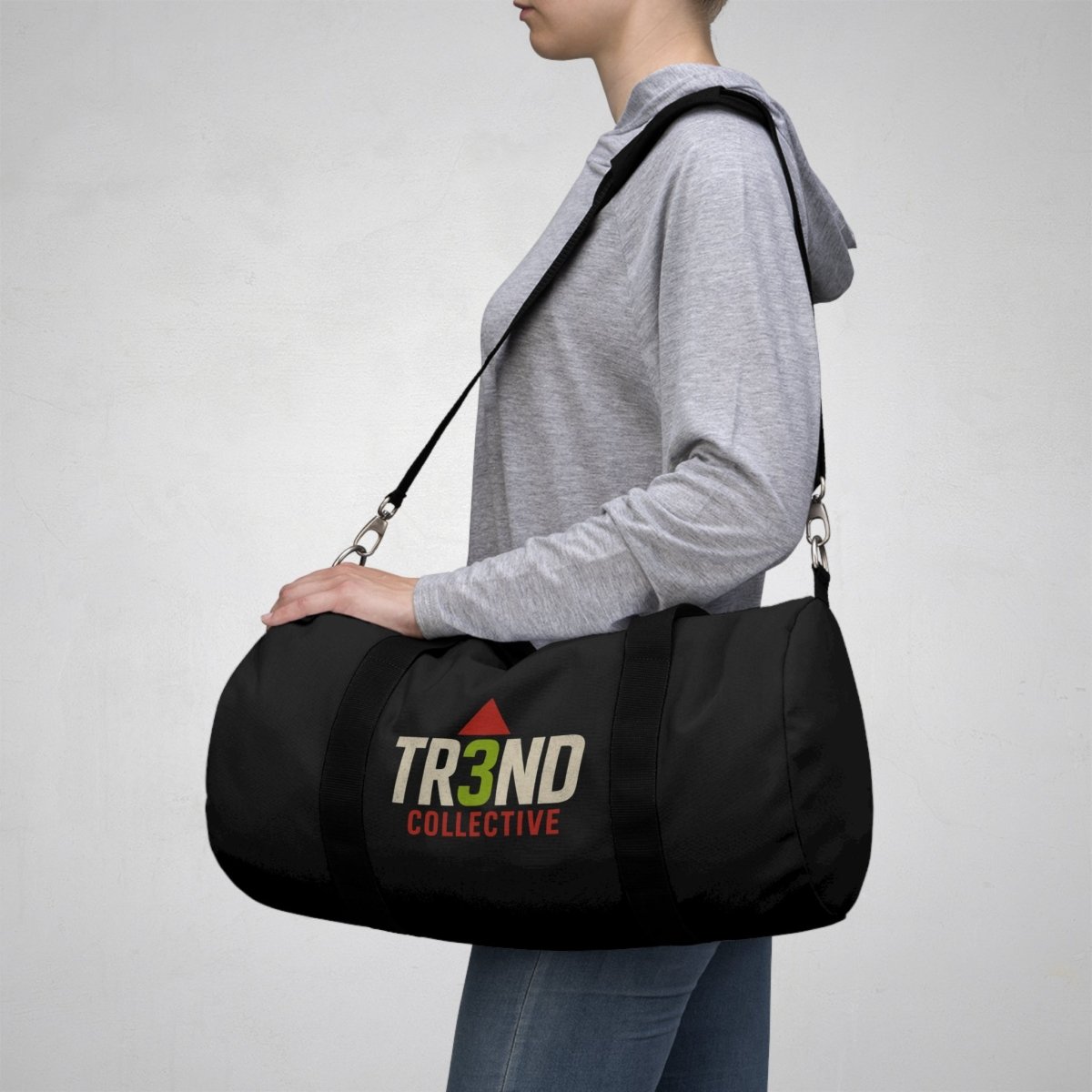 TR3ND Collective Duffel Bag Small | Stylish Gym Bag, Weekend Getaway Bag, Travel Organizer, Sporty Tote - TR3ND COLLECTIVE