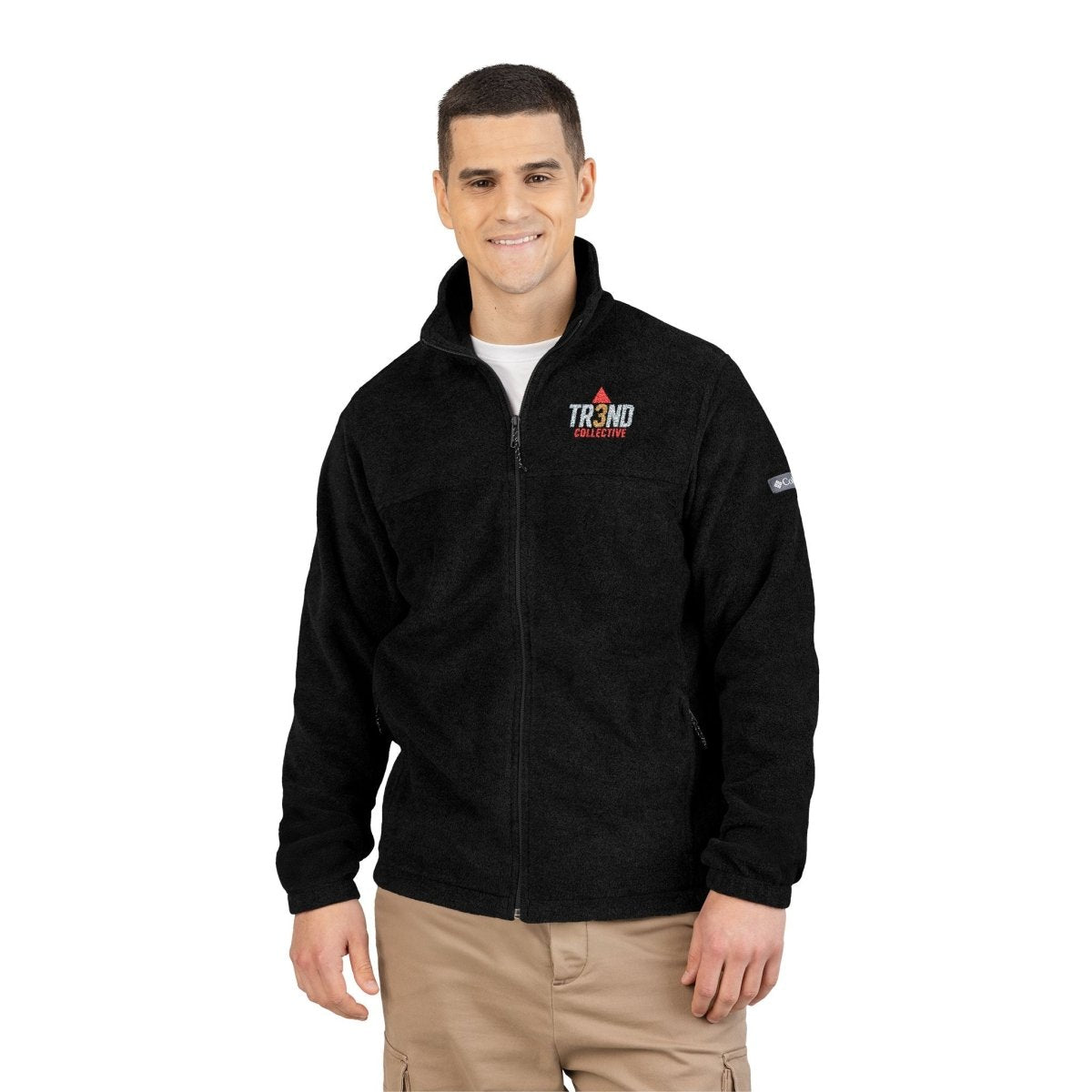 TR3ND Fleece Jacket (Embroidered Columbia Logo) - TR3ND COLLECTIVE
