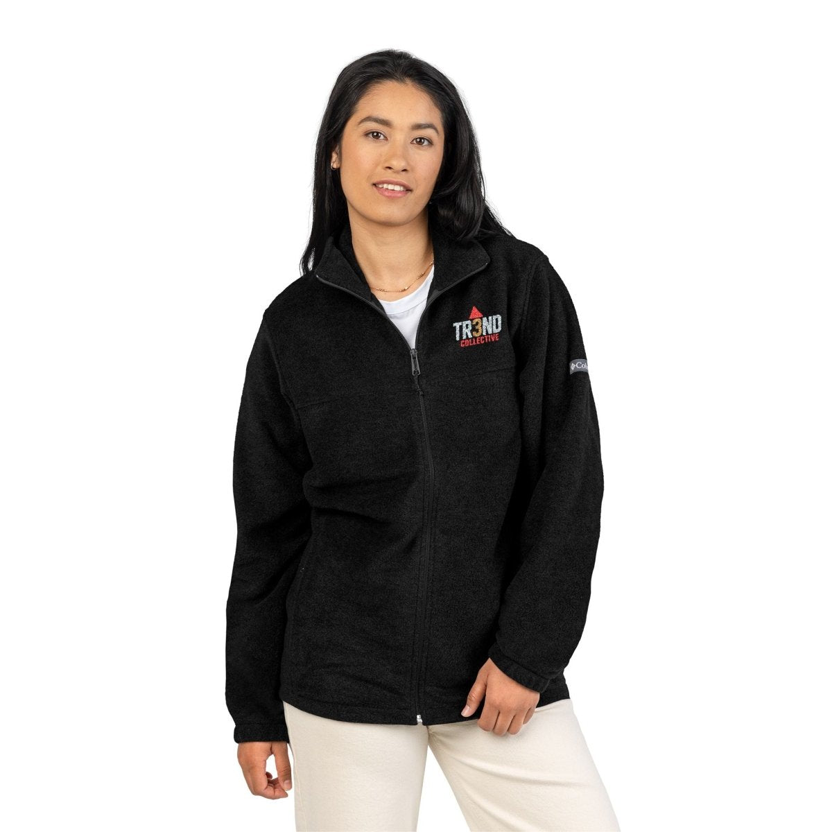 TR3ND Fleece Jacket (Embroidered Columbia Logo) - TR3ND COLLECTIVE