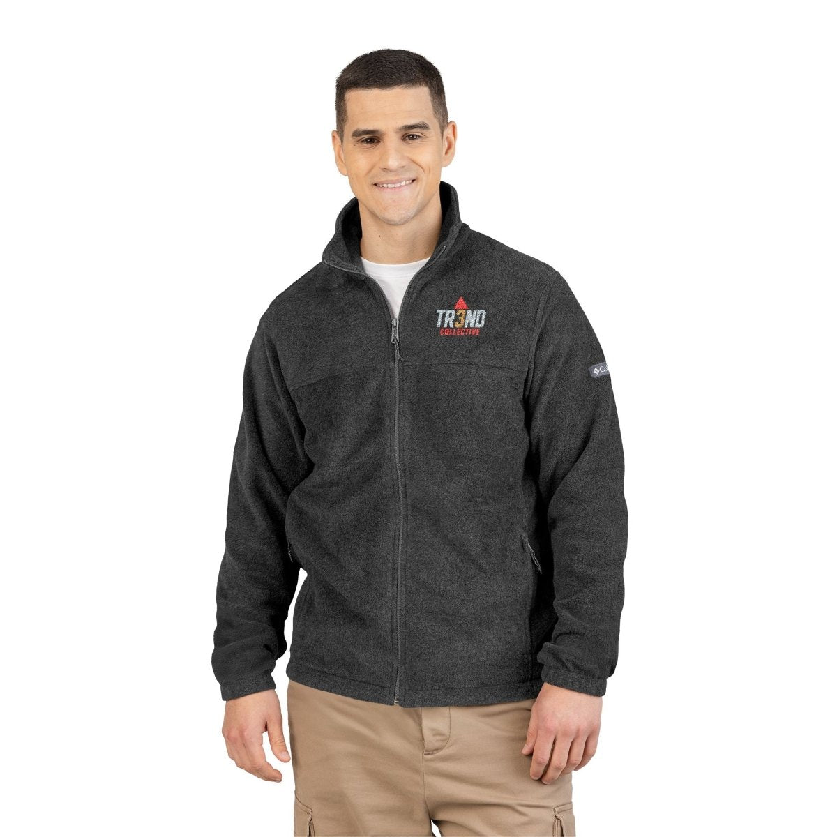 TR3ND Fleece Jacket (Embroidered Columbia Logo) - TR3ND COLLECTIVE