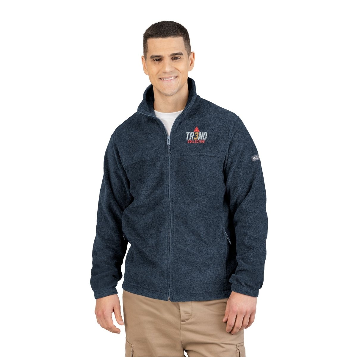 TR3ND Fleece Jacket (Embroidered Columbia Logo) - TR3ND COLLECTIVE