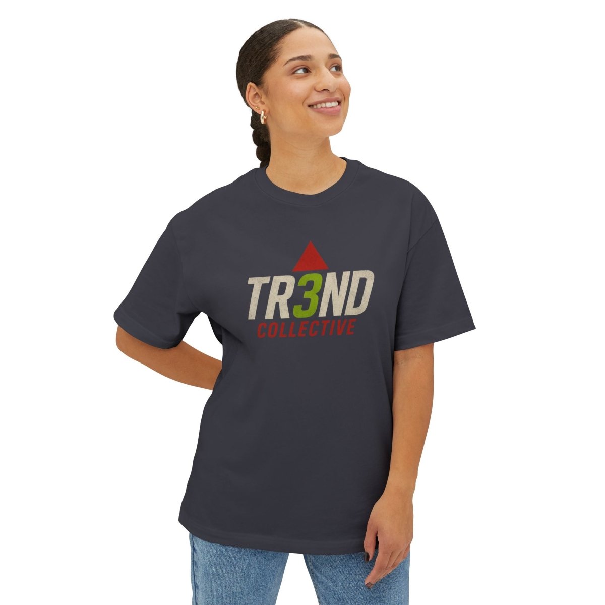 TR3ND Oversized Tee for Fitness Enthusiasts | Gym Apparel - TR3ND COLLECTIVE