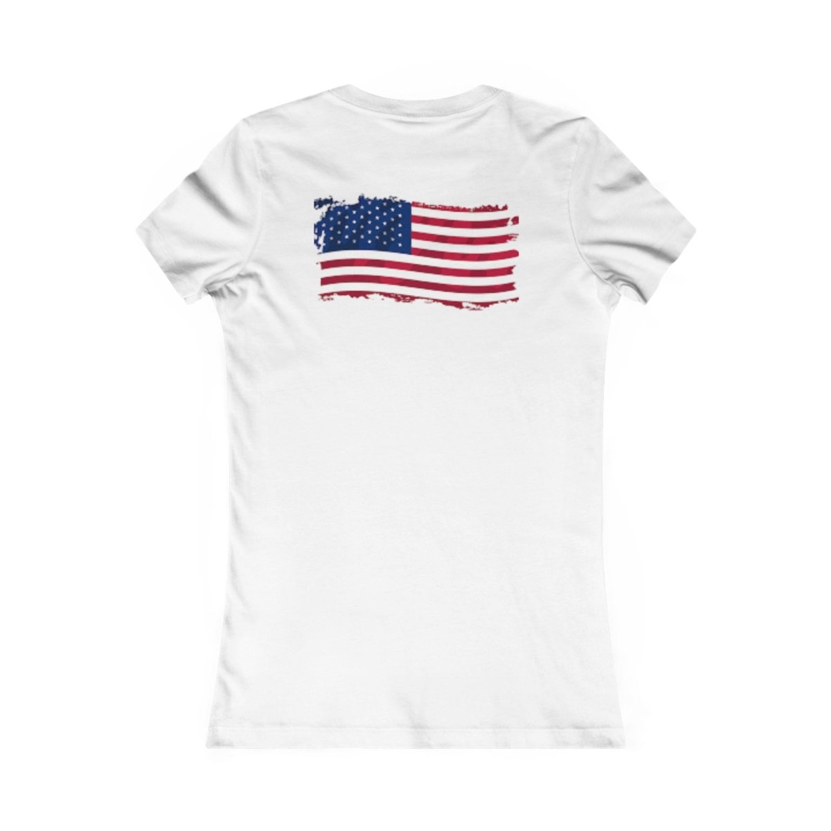 TR3ND Patriotic Women's Favorite Tee for Independence Day, Summer BBQ, Casual Outfit, Gift for Her, Everyday Wear, USA Flag Shirt - TR3ND COLLECTIVE