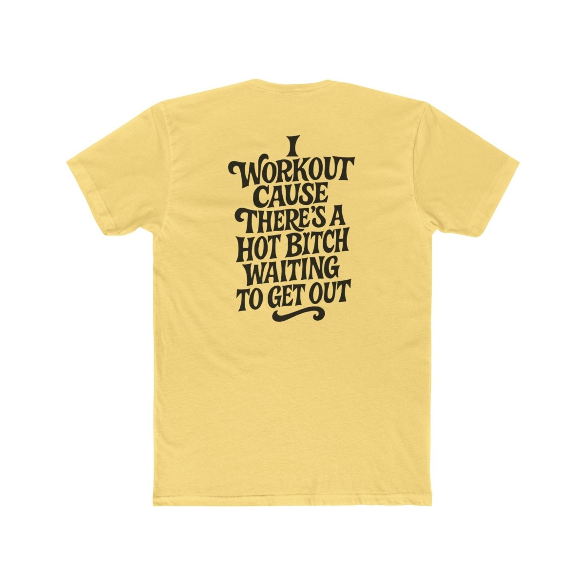 TR3ND Women’s Workout Tee for Gym Lovers, Motivational Fitness Shirt, Unisex Cotton Crew, Casual Wear - TR3ND COLLECTIVE