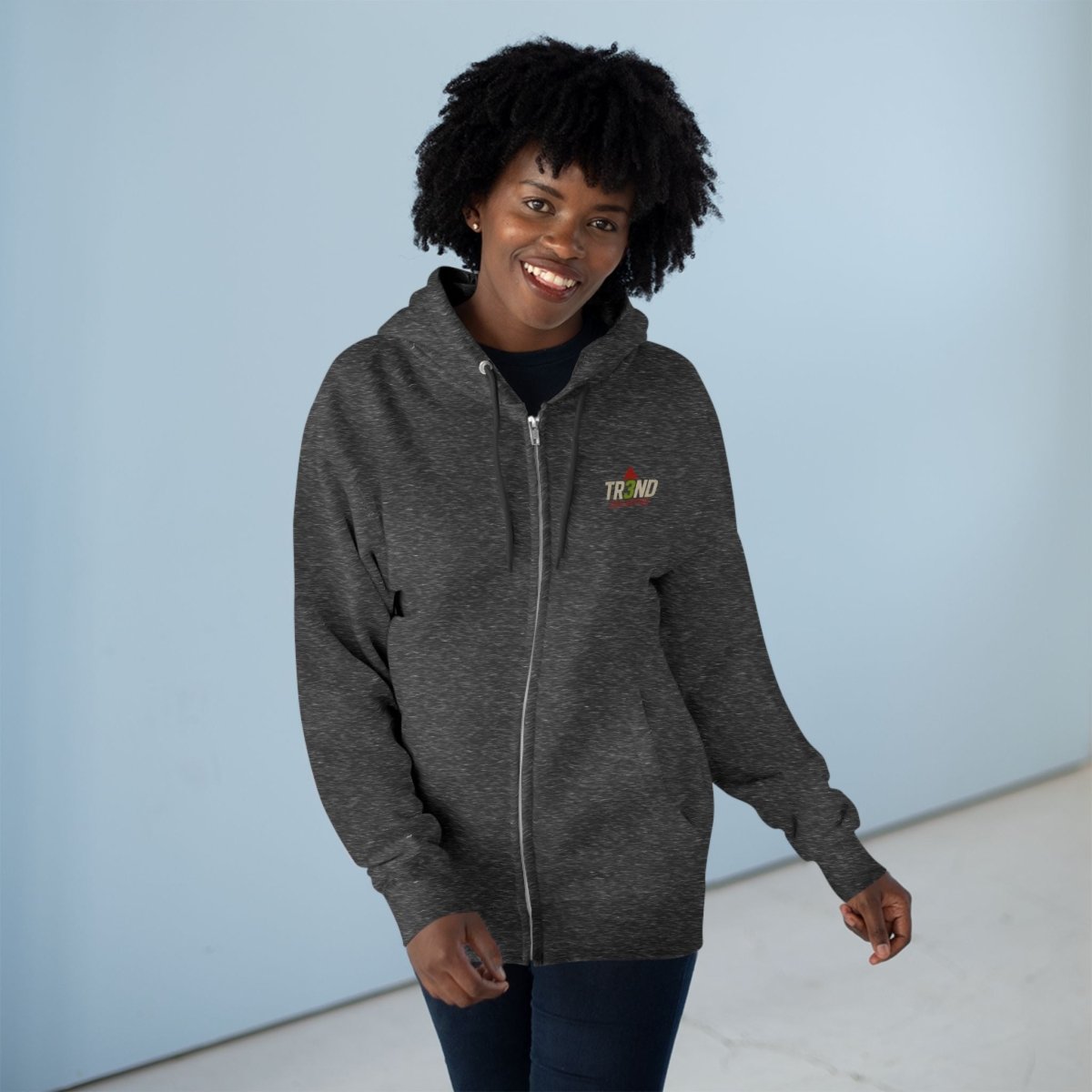 Zip Hoodie TR3ND Fitness Gym Athleisure Hoodie - TR3ND COLLECTIVE